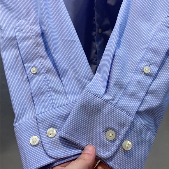 Goodfellow Pinstriped Dress Shirt - Picture 4 of 8